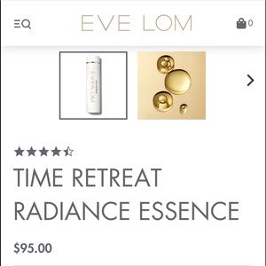 Eve Lom - Time Retreat Radiance Essence BNIB
